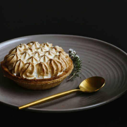 Meringue Pie Dessert in a Plate